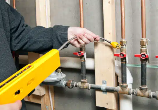 gas leak testing in frisco, tx.
