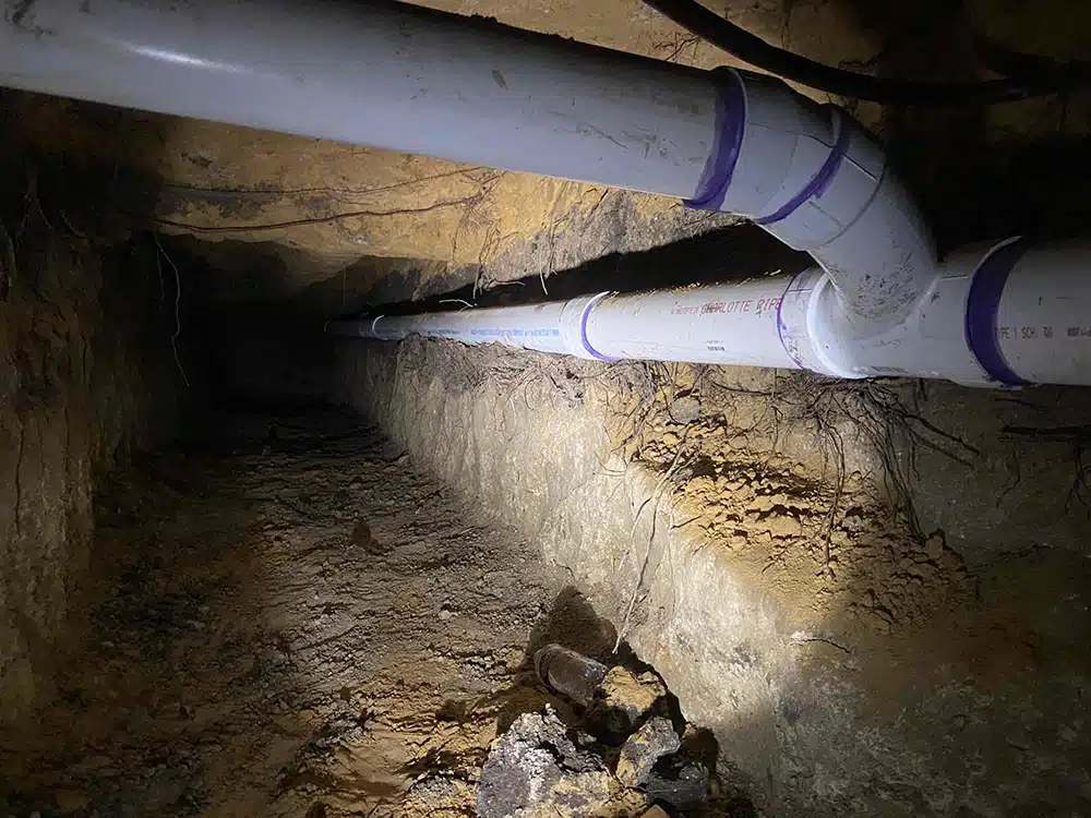 sewer line underground in plano, tx